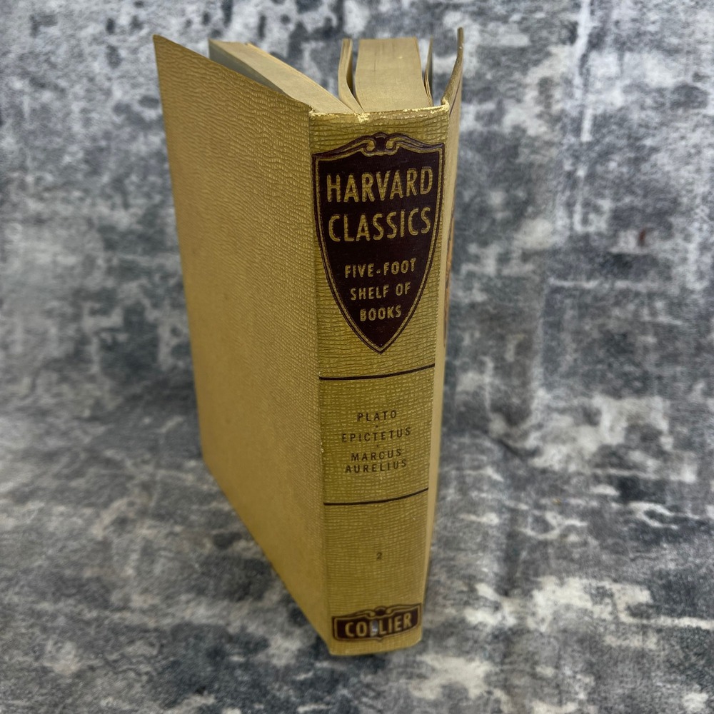 Harvard Classics Vol 2 Plato Epictetus Marcus Aurelius‎ Collier Scholarcore